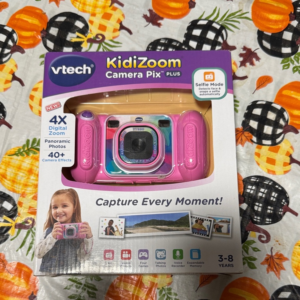 VTech KidiZoom Camera Pix Plus - Vibrant Pink
